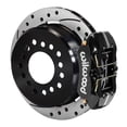 thumbnail image 1 of Wilwood Brakes Brake Conversion Kit 140-11402-D Dynapro Low Profile; Performance Upgrade; With BP-10 Metallic Brake Pads; Powder Coated Red 4 Piston Calipers, 1 of 6