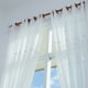 thumbnail image 5 of Extremos de varilla de cortina Uxcell, 4 piezas de tapa de cabeza de varilla de cortina de plástico para decoración de ventanas modernas de oficina en casa, blanca, 5 of 6