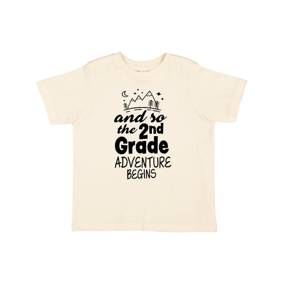 Inktastic The 2nd Grade Adventure Begins Boys or Girls Toddler T-Shirt