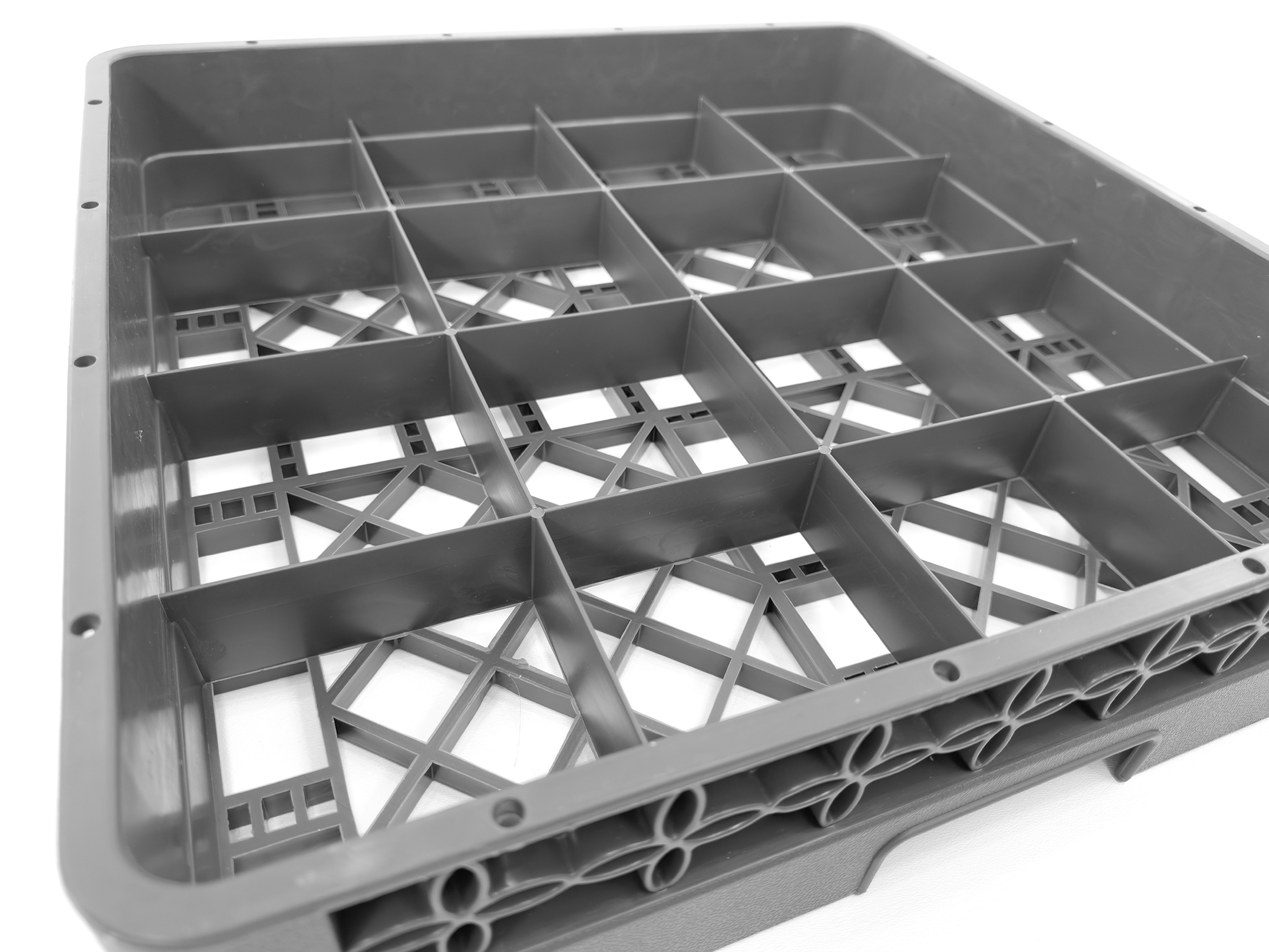 Glass Rack 16 Compartment Commercial Dishwasher Glass Rack.