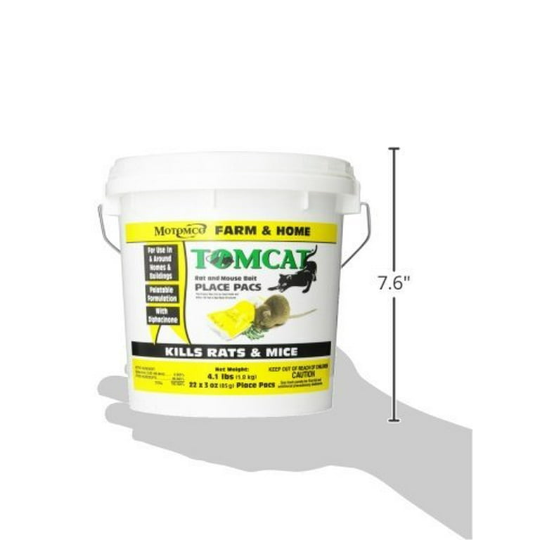MOTOMCO Tomcat Kill and Contain Mouse Trap Instructions