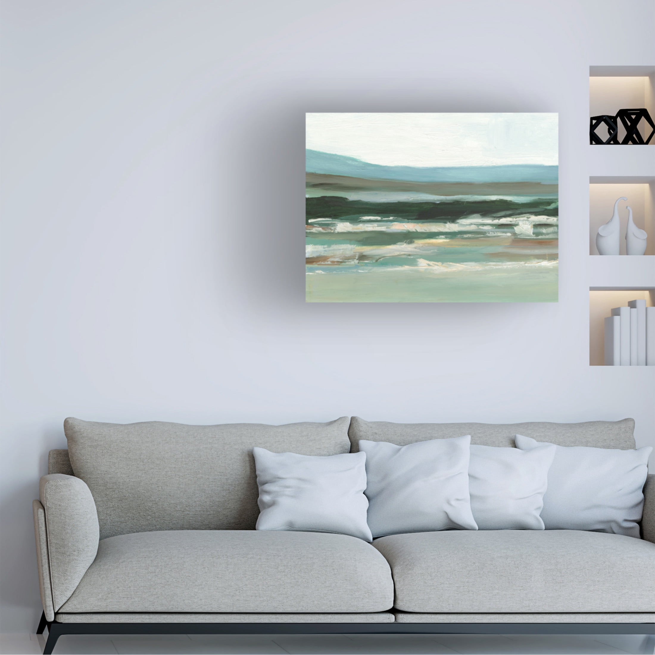 Trademark Fine Art Ethan Harper Cool Vista I Canvas Wall Art