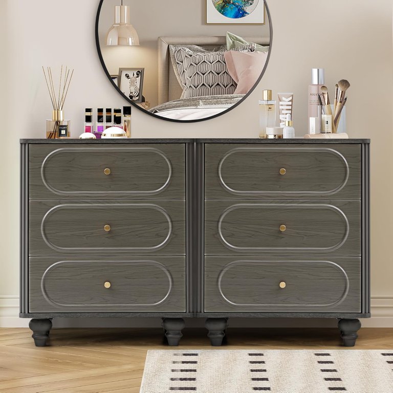 sachin and babi light blue dress Romina New York Double Dresser – Berg's Baby & Teen Furniture main image 0