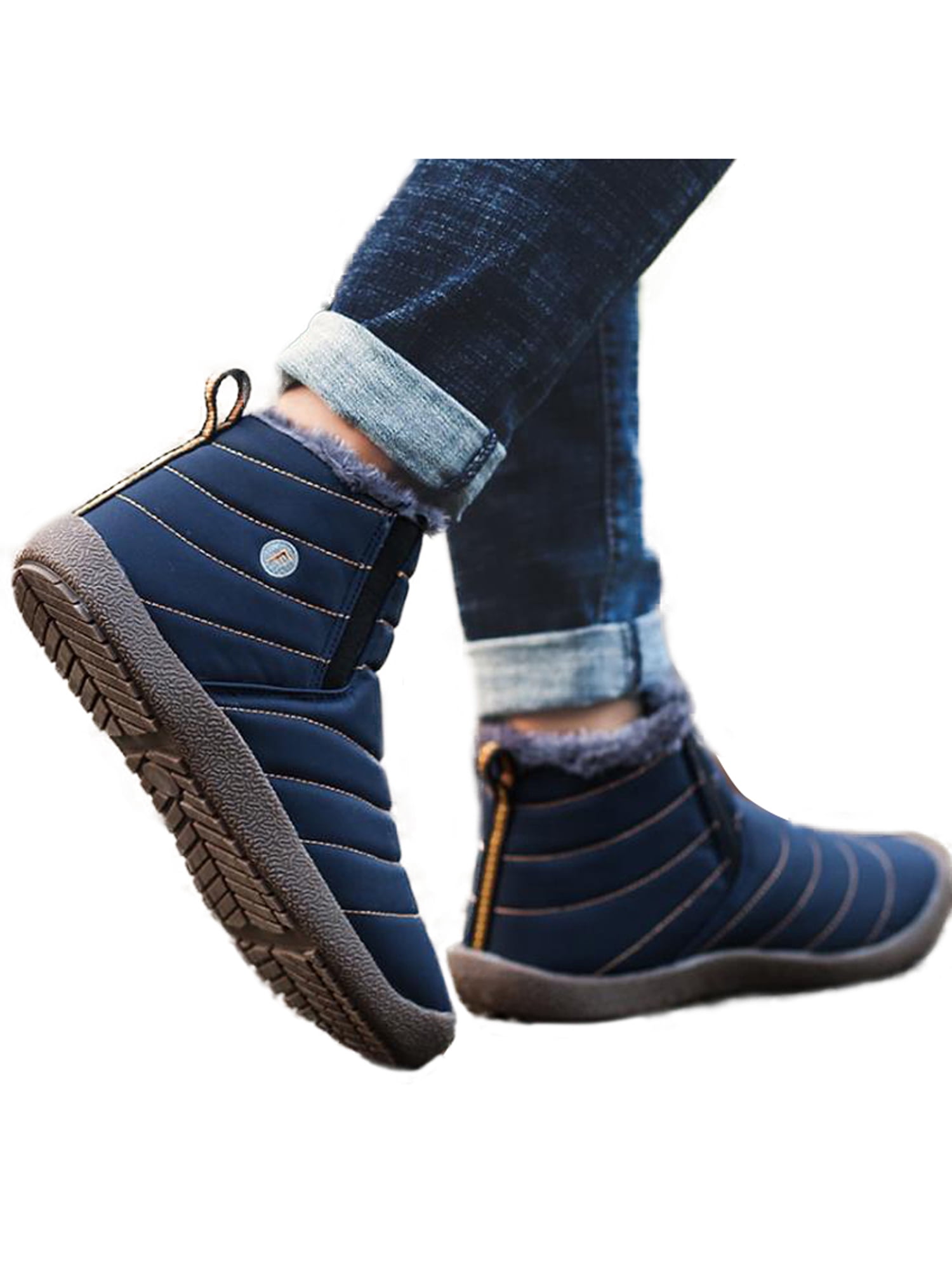 mens fur lined boots