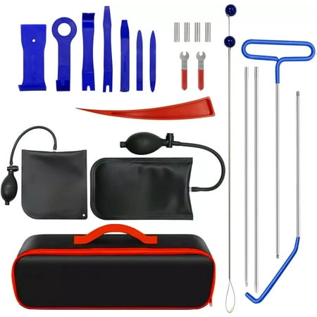 Car Lockout Kit Portable Automotive Tool Set 22 PCS Stainless Steel Assorted 5Th
