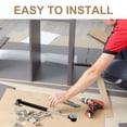 thumbnail image 2 of 2pcs Metal Hydraulic Support for Cabinet Hinge Gas Spring Support Rod, 2 of 9
