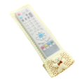 thumbnail image 1 of TV Air Conditioner Remote Controller Small Bear Design Lace Fabric Case Cover Protector S/M/L, 1 of 9