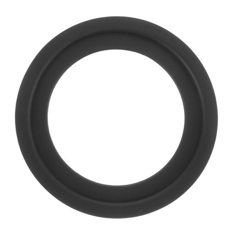 OUNONA  Rv Toilet Seal Black Silicone Durable Reliable Gasket