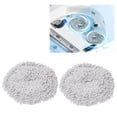 thumbnail image 1 of Sweeper Mop Pads, Sweeper Cleaning Mop Tela 2 Piezas de Reemplazo de Fibra de Abdominales Para Dormitorio, 1 of 7