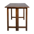 thumbnail image 6 of Casual Home 28 Inches Folding Dining Table, Warm Brown, 6 of 9