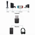 thumbnail image 2 of GLEAM- For Ps5 Ps4 Switch Pc Bluetooth Usb Dongle Headset Hifi Audio Receiver Adapter, 2 of 6