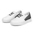 thumbnail image 4 of CROWN DOUBLE GRAY Men’s slip-on canvas shoes (13), 4 of 4