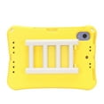 thumbnail image 3 of Dteck Kids Case for iPad mini A17 Pro 8.3 inch 2024,iPad mini 6th Gen Shockproof Rugged EVA Kids Friendly Case 360 Degree Rotating Kickstand Stairs Back Cover,Yellow, 3 of 7