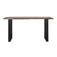thumbnail image 4 of Casartis Living Transitional 70" Solid Wood Live Edge Console in Brown & Black, 4 of 5
