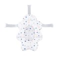thumbnail image 2 of Asiento de baño para bebé, universal, flotante, plegable, suave y cómodo, alfombrilla de apoyo para bañera de bebé, color blanco, 2 of 14