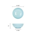 thumbnail image 2 of Excellante Blue Jade Melamine Dinnerware Collection 54 Oz, 8 1/4" Soup Bowl, Comes in Dozen, 2 of 3