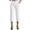 White, variant on Qgtaibl Women's Cropped Dress Pants High Waisted Pleated Straight Leg Pants Solid Color Business Suit Trousers with Pockets Summer Capris White XXXL