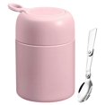 thumbnail image 2 of Taza aislante, recipiente para sopa, taza térmica para desayuno con cuchara plegable, taza para leche, 2 of 4