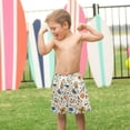 thumbnail image 4 of FORMRS Boys Swim Trunks Quick Dry Mesh Liner Boardshorts Sizes XS-XL, Cute Animals, 4 of 7