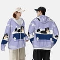 thumbnail image 4 of Fotbe Bernese Mountain Dog Sitting Bath Tub Chaqueta con Protección Solar UPF 50+ para Hombre y Mujer, Camisa con Capucha y Bolsillos-Large, 4 of 7