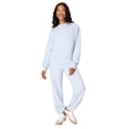 thumbnail image 6 of Hanes Originals Women's Fleece Sweatshirt Salty Pepper Grey XL, 6 of 6