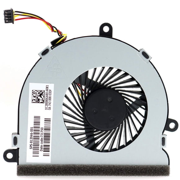 Ventilador de refrigeración de CPU Deal4go de repuesto para HP Pavilion 15