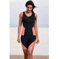 thumbnail image 2 of POGLIP Maillot Dermoprotecteur Sportif Colorblock pour Femmes, 2 of 6