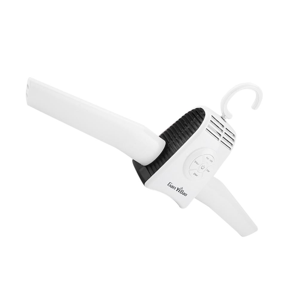 Tebru Clothes Dryer, Travel Portable Foldable Electric Clothes Drying Hanger Dryer Rack Machine US Plug 110-240V, Clothes Hanger Dryer