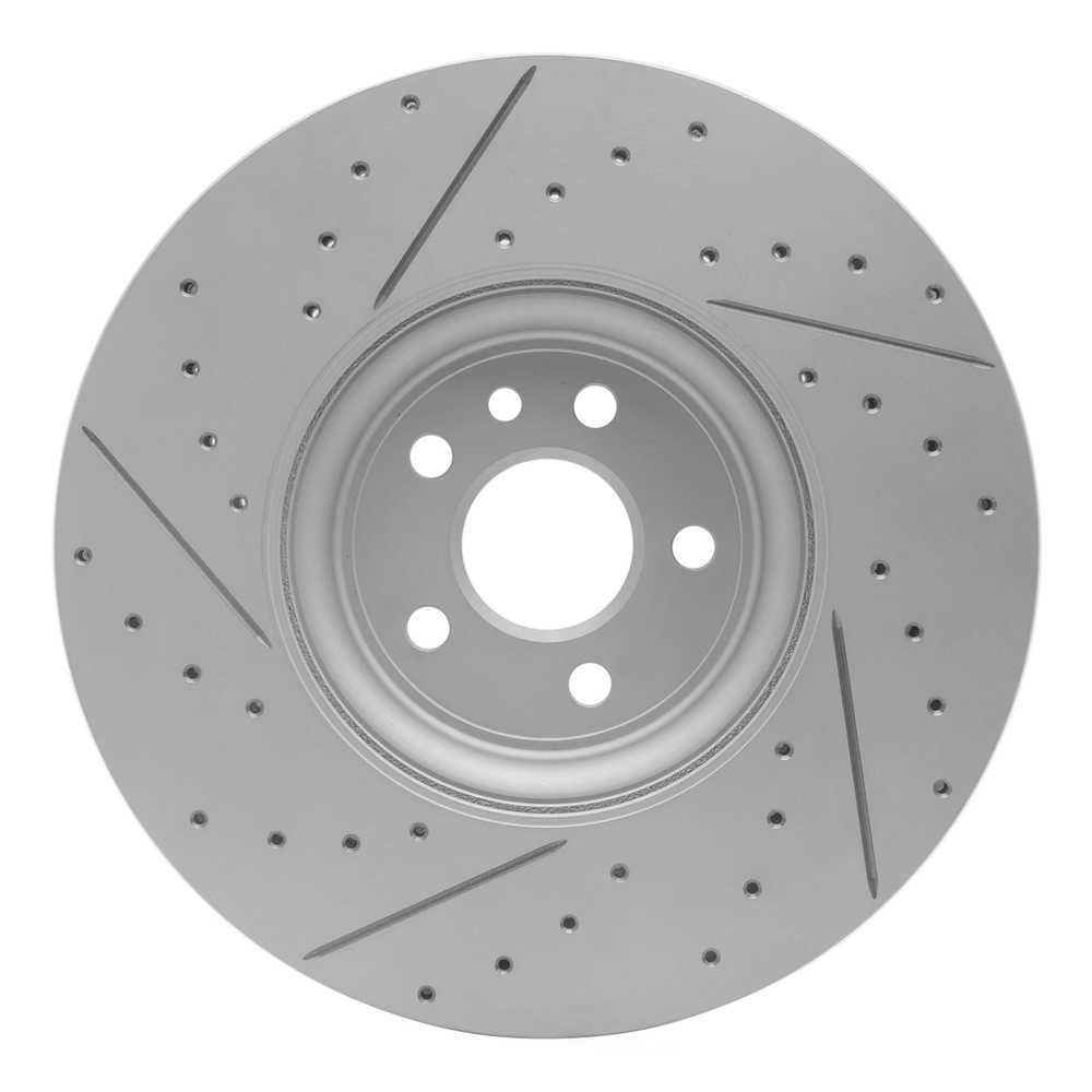 Dynamic Friction Company 830-20033R DFC Geoperformance Rotor - Drilled and Slotted