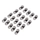 thumbnail image 5 of Ganchos de encaje para botas - 20pcs / set Ganchos para botas Accesorios de encaje con remaches para reparación/campamento/caminata/accesorios de escalada, 5 of 5