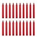thumbnail image 3 of Mega Candles 40 pcs Unscented Red Mini Taper Candle | 4" Tall x 1/2" Diameter | Great for Casting Chimes, Rituals, Spells, Wax Play & More, 3 of 4
