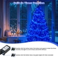 thumbnail image 3 of Luces de cadena SANJICHA 200 LED 20 metros Azul Halloween impermeables, 3 of 7