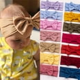 thumbnail image 3 of LNMQLPDBS Baby Bows Stretchy Soft Knot Headbands with Hair Bows Head Wrap Hair Accessories For Newborn Baby Girls Infant Toddlers Kids, 3 of 5