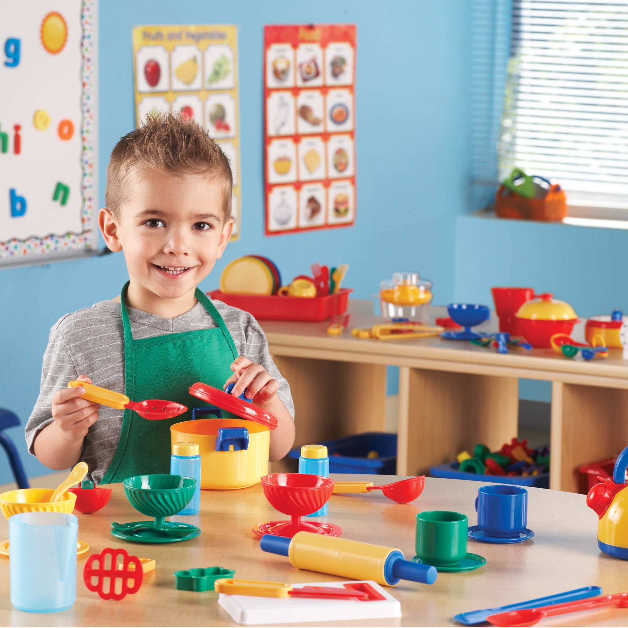 Learning Resources Pretend And Play Kitchen Set