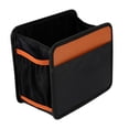 thumbnail image 1 of Organizador de cubos de basura para coche, fácil instalación, Mini cubo de basura portátil ajustable, accesorios para Interior de coche y oficina Macarena Bote de basura para auto, 1 of 8