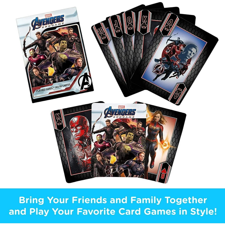 Aquarius Marvel Avengers End Game Movie Playing Cards 