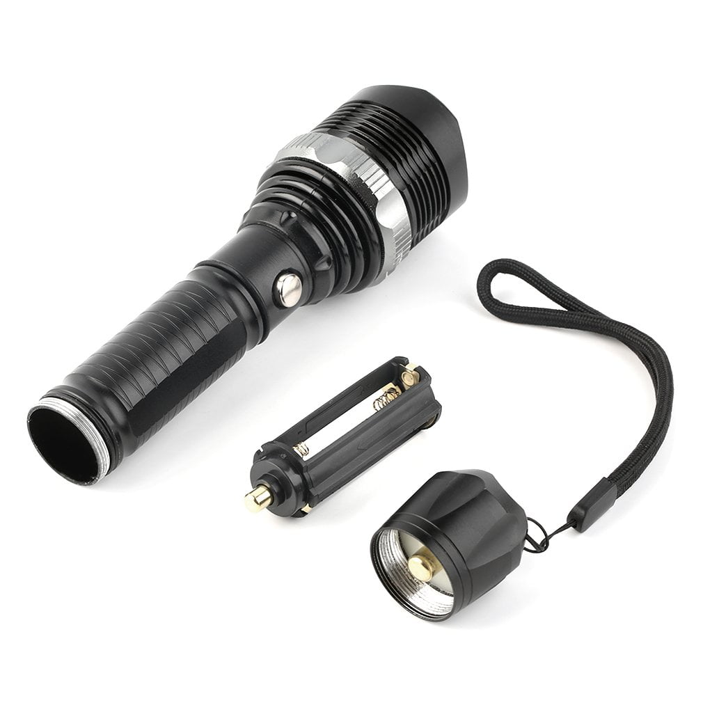 Mini CREE Q5 LED Flashlight Torch 7W 180LM Zoomable Light Lamp w/clip C5 