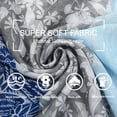 thumbnail image 2 of HSHDLDF Foulard Boho pour Femmes Légère à Imprimé Floral Foulard Automne Hiver Mode Châle à Franges, 2 of 7
