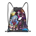 thumbnail image 1 of Zufioo Sac de Sport Monstre à Imprimé Épais, Sac de Gym à Ficelles Lavable en Machine, Sac à Dos à Ficelles Robuste pour Hommes et Femmes-Moyen, 1 of 6