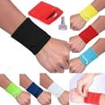thumbnail image 5 of Outdoor Sport Wrist Protection Running Travel Sports Bag Wrist Purse Bag With Zipper Sports Wristband YELLOW, 5 of 8