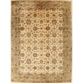 thumbnail image 1 of Ivory Agra Indian Living Room Area Rug Hand-Tufted Wool Carpet 9x12, 1 of 20