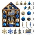 thumbnail image 5 of 70PCS Christmas Ball Ornaments Set – Shatterproof Xmas Tree Hanging Decorations, Assorted Painted & Electroplated Christmas Balls, Holiday Tree Ornaments for Indoor Outdoor Christmas Party Home Décor, 5 of 8