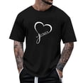 thumbnail image 1 of Tops para hombre, blusas y camisas de manga corta con cuello redondo para hombre, camisetas casuales con estampado de moda para hombre, blusa de manga corta, blusa de poliéster para hombre., 1 of 4
