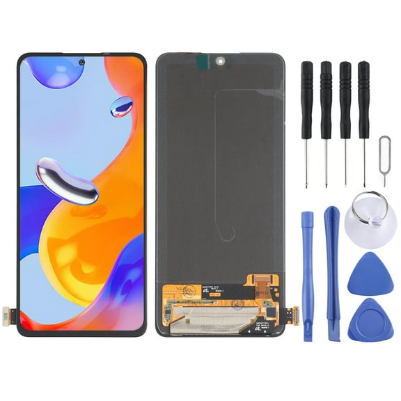 Cellphone Repair Parts Super AMOLED Material Original LCD Screen and Digitizer Full Assembly for Xiaomi Redmi Note 11 Pro