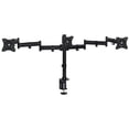 thumbnail image 1 of 19-27 in. Triple Monitor Mount 3 Screen Desk Stand for LCD Computer Monitors, 1 of 1