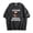 Black, variant on Jynxzi Cardiac Johnson Deployed Washed Cotton Tshirt Casual Short Sleeve Cool Tees