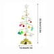 thumbnail image 3 of Fiudx Lámpara Led de Árbol de Navidad, Colgante de Cristal, Funciona con Pilas, Luz Suave, Diseño Que Cuida La Vista, Elegante para Dormitorio, Sala de Estar, Boda, Funciona con 3 Pilas Aaa., 3 of 7
