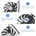 thumbnail image 2 of OHOIOLLA Ventilador De Refrigeración Para GPU Tamaño Pequeño Ideal Para Computadora Silenciosa, 2 of 6