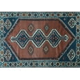 thumbnail image 1 of Ahgly Company Indoor Rectangle Persian Light Blue Traditional Area Rugs, 2' x 4', 1 of 4