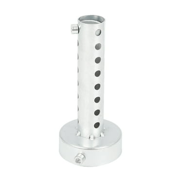 Unique Bargains 60mm Universal Motorcycle Exhaust Pipe Baffle Muffler Noise Silver Tone for Motorcycle